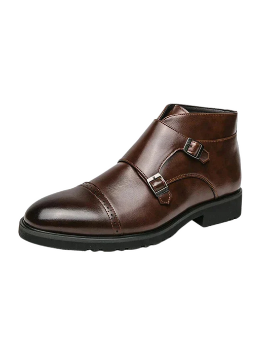 Mattias™ | Nahkasaappaat soljella