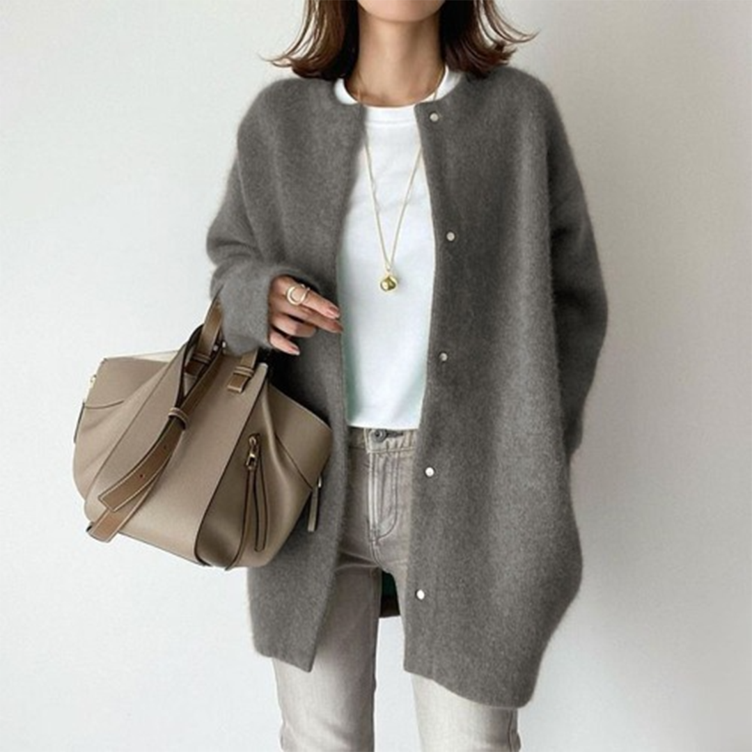 Chloé™ - Elegantti Cashmere Cardigan