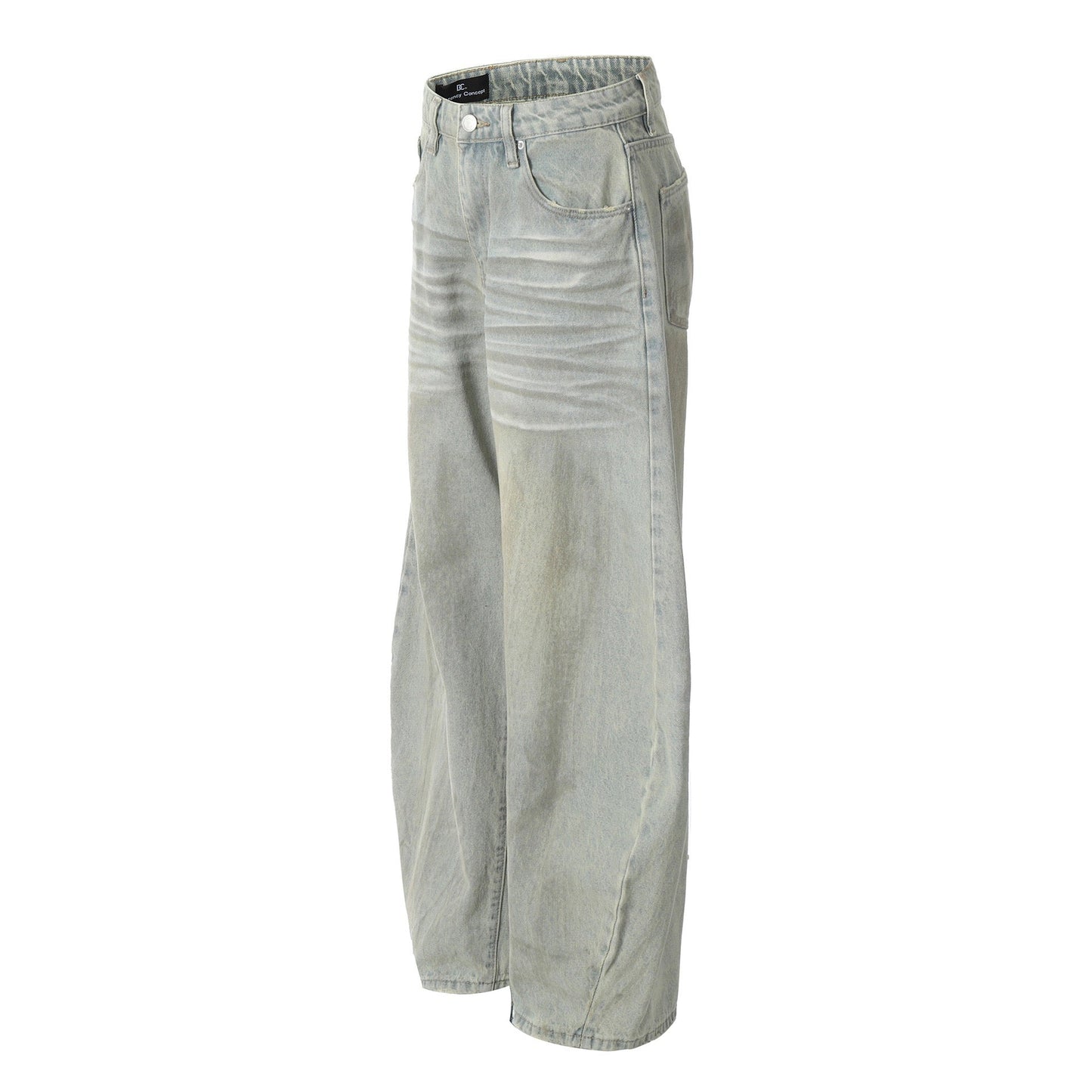 ÉLENE™ | FADED SKY WIDE-LEG HOUSUT