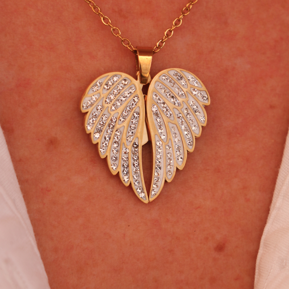 Enkelisydän – Kaiverrettu Rakkauden Muisto